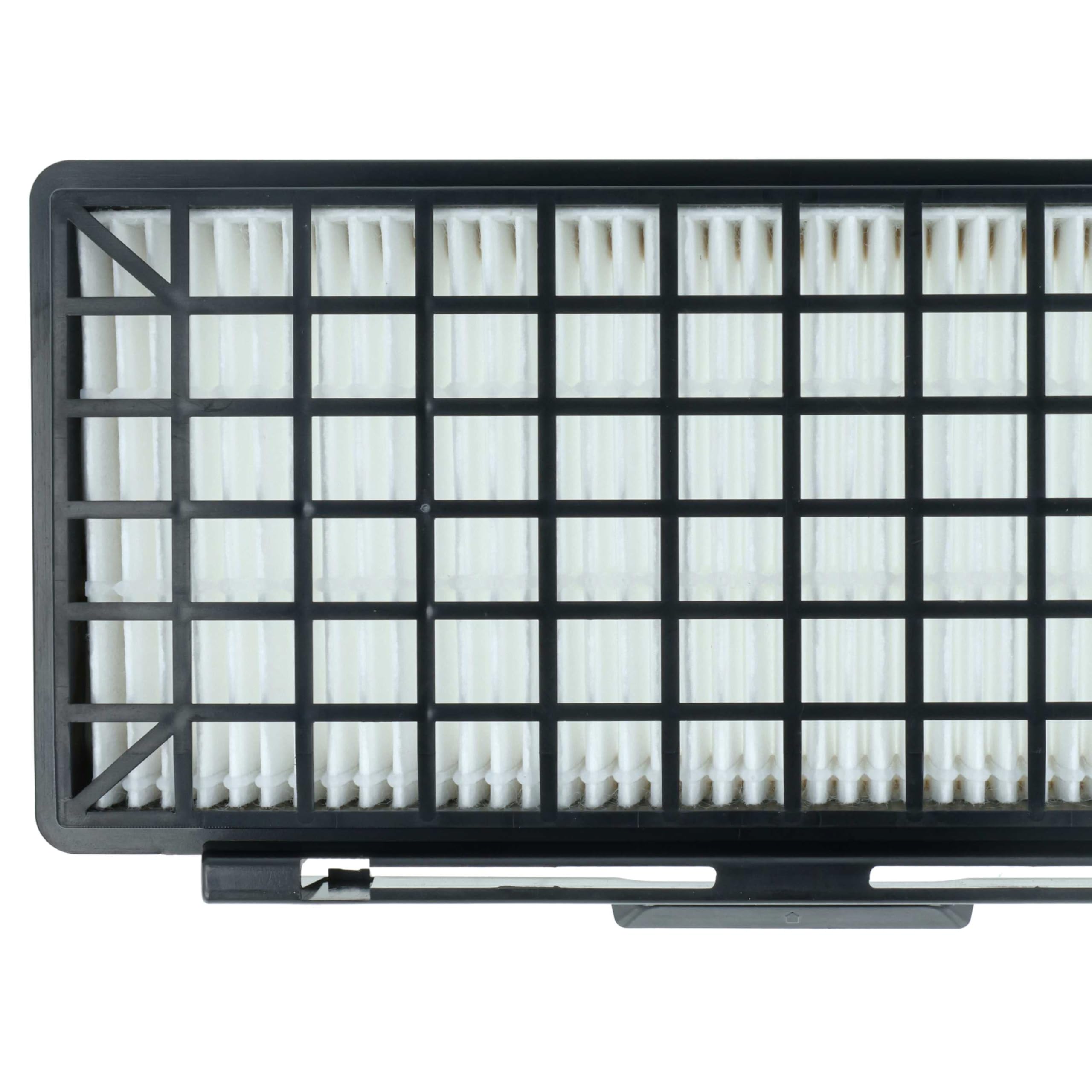 vhbw 4 x filtr do odkurzacza zamiennik do Bosch VZ 154 HFB do odkurzacza - filtr HEPA czarno-biały