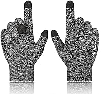 Achiou Upgraded Touchscreen Winter Gloves for Men Women - Warm Thermal Lining, Anti-Slip Grip, Texting Running Friendly
