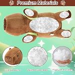 SQEQE Peint en peluche Capybara, Oreiller d'animaux à poids doux, Jouet en peluche mignon pour les enfants adultes (9.8 Ench/0,8 Lbs)