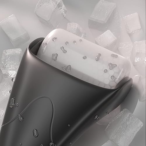 Miniatura 5 de Albatross Health - Juego de rodillos de hielo y gua sha, cuidado de la piel para arrugas e hinchazón facial, herramientas de masaje facial