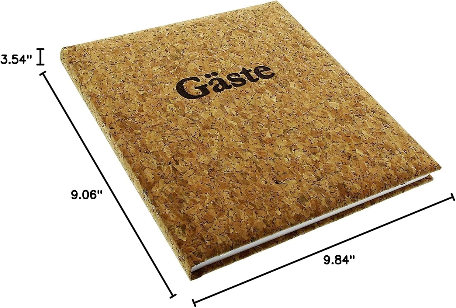 Goldbuch 48 353 Cork Board, 23 x 25 cm Guest Book