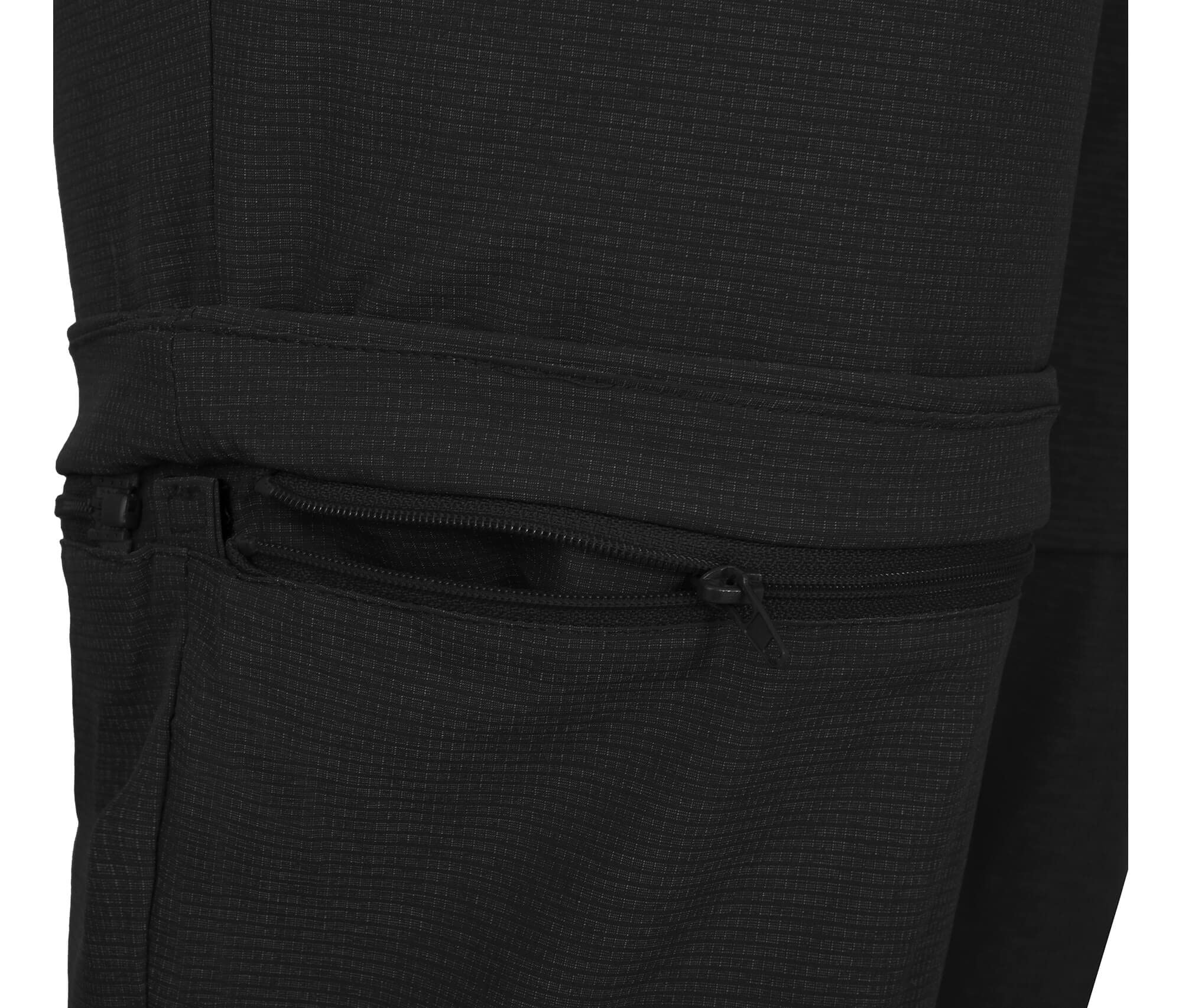 Bergson LEBIKO Zipp-Off | Herren Wanderhose - Herren Zipp-Off Wanderhose (Bermuda-Funktion), Normal-/Kurz-/Langgrößen, Supra Stretch (4-Wege) & Ripstop (reißfest), schnell zur Shorts abzippbar, 6 Tas