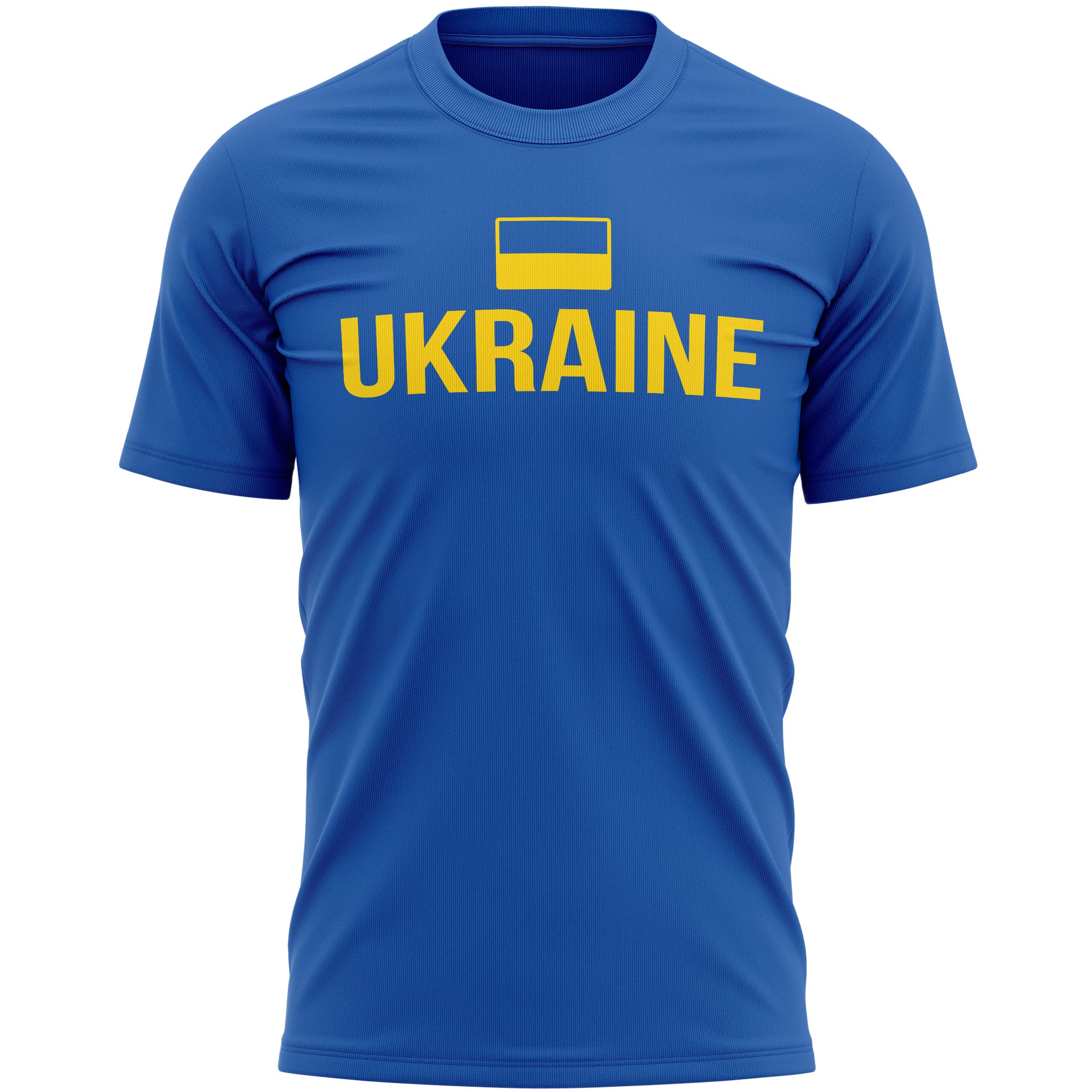 Ukraine Flag Supporters T Shirt, Football Country National Team Gift for Him Her, Ukranian Gifts for Men, Ukraine Football Shirt, XXL, Royal