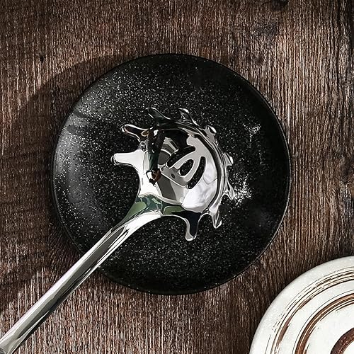 Miniatura 2 de Vvxliv Soporte para cuchara de cocina para estufa, espátula, cucharas de café, soporte para pinzas, accesorios de cocina para múltiples utensilios,