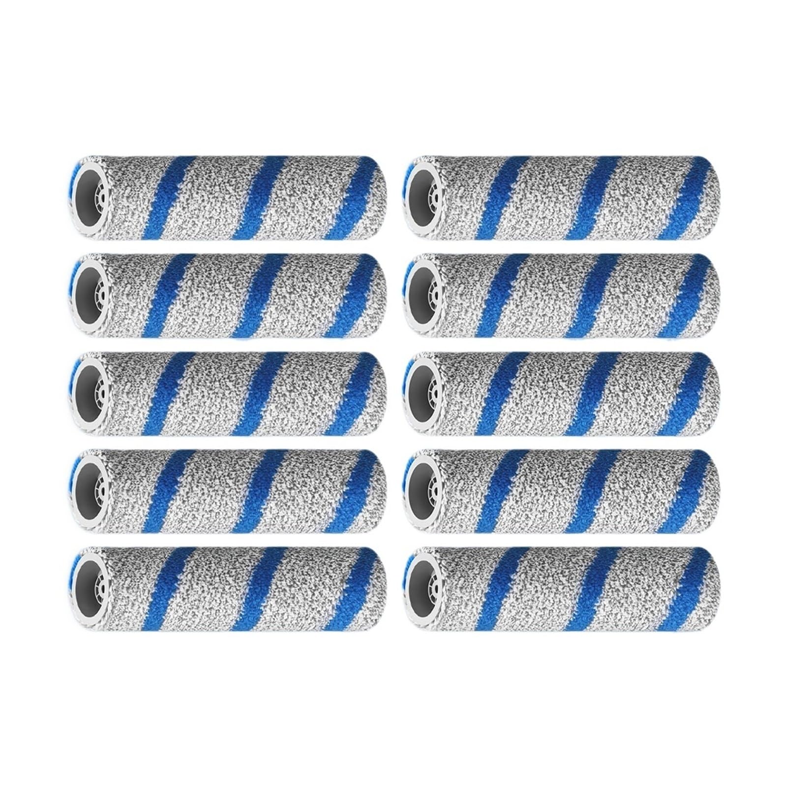 AIHDBCL Compatible For ECOVACS， T80 X8 X9 X11 PRO OMNI, X11 OMNICYCLONE, YEEDI M14 PLUS S14 PLUS S16 PLUS Roller Mop Compatible(10pcs)