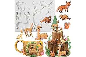 Woodland Animal Chocolate Mold