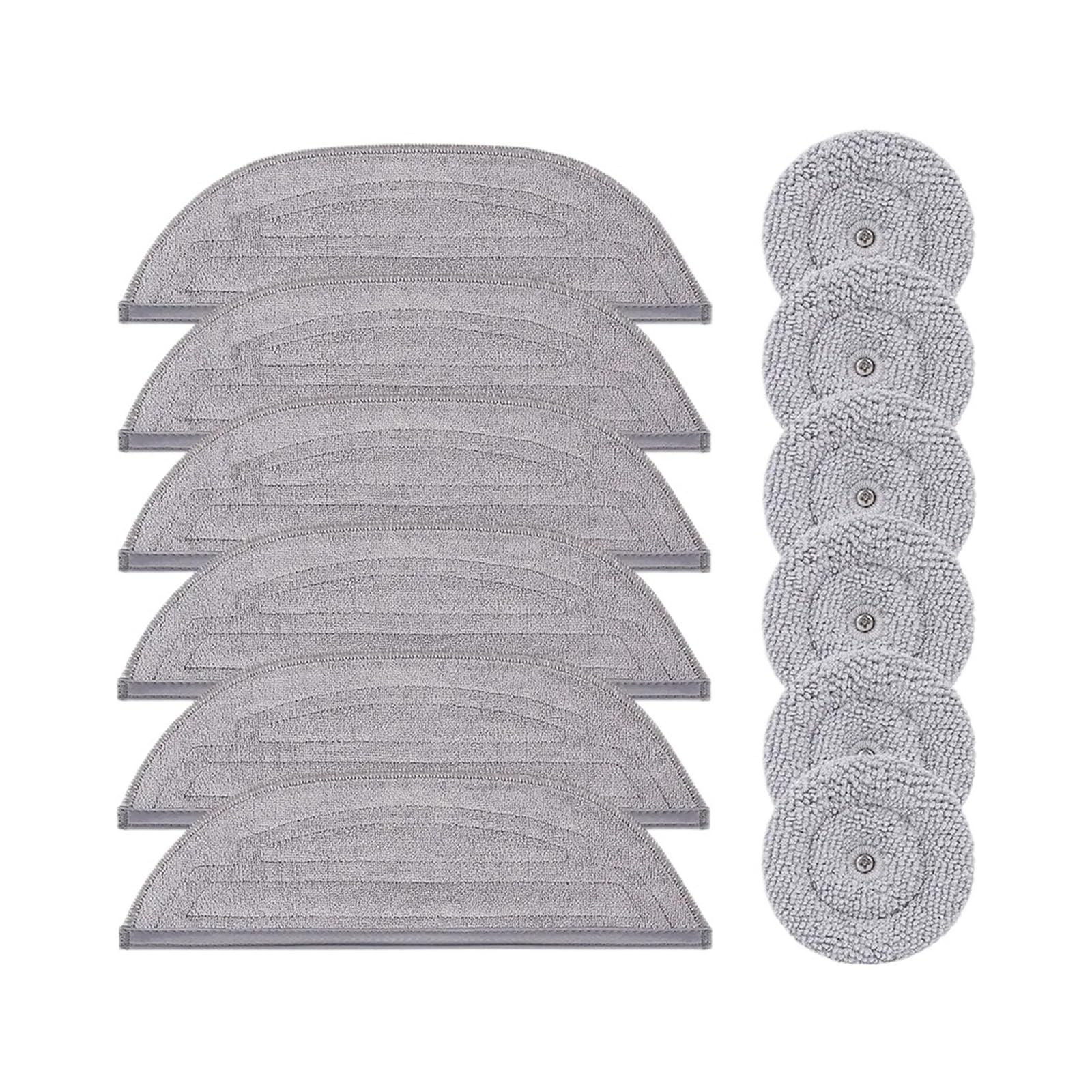 RSHECHUFBFG Mop Cloth Replacement Spare Parts, Compatible For Roborock, S8 MaxV Ultra, S8 Max Ultra, G20S Robot Vacuum Cleaner(A)