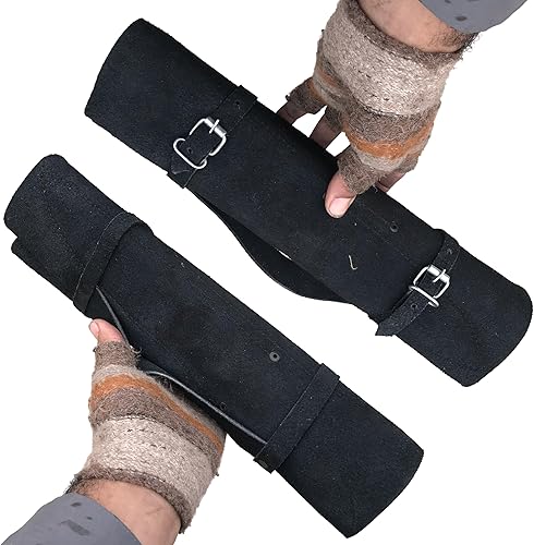 Miniatura 4 de Viking - Juego de cuchillos de chef hechos a mano de acero Damasco, 5 piezas con vaina, utensilios de cocina, regalo para el día de San Valentín