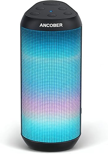 Bluetooth Speaker, Portable Wireless Speaker with HD Stereo Loud Sound, Valentines Day Gifts for Him for Her, IPX4 Wateproof, 24H Playtime, TWS Pair, BT5.3, Built-in Mic, for Home/Outdoor/Party/Travel