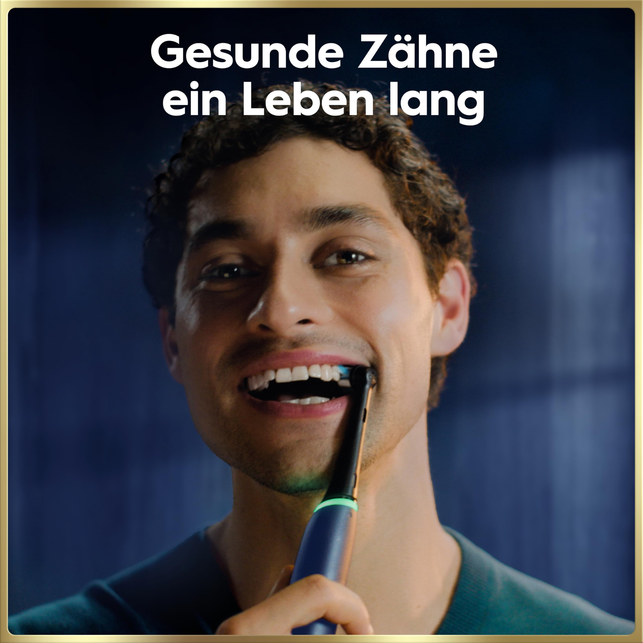 Oral-B iO Series 9 Elektrische Zahnbürste, Blau | Inkl. 3 Aufsteckbürsten, Lade-Reise-Etui, CHIP Testsieger (11/25), Electric Toothbrush mit 7 Modi für Zahnpflege