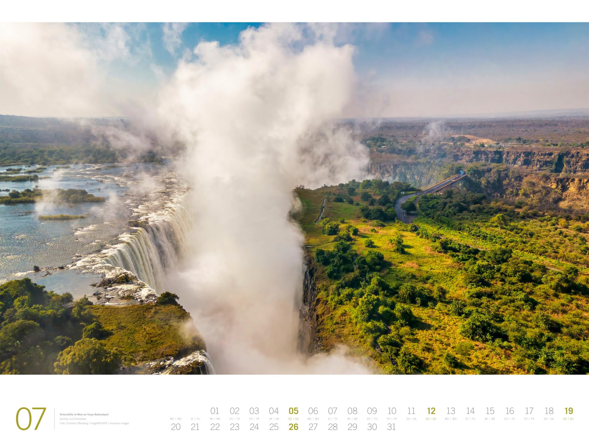 Afrika Gallery Kalender 2026: Bildgewaltiger Afrika-Kalender im großen Querformat (66x50 cm) | Tiere und Landschaft im Großformat