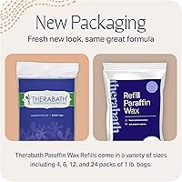Vista 5 de Cera de Parafin Therabath Refilla, 6libras