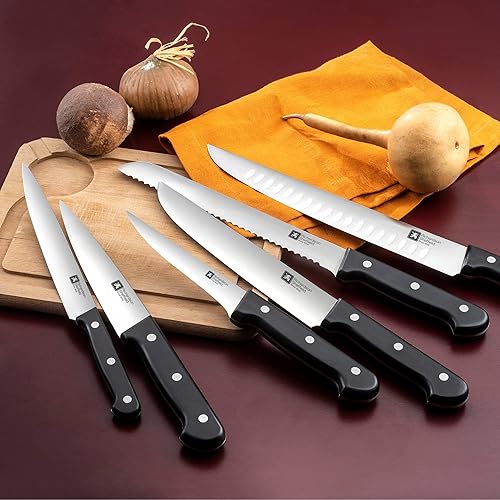 Miniatura 2 de Richardson Sheffield FN698 Cuchillo de chef profesional universal de 8 pulgadas, acero inoxidable, aprobado por NSF