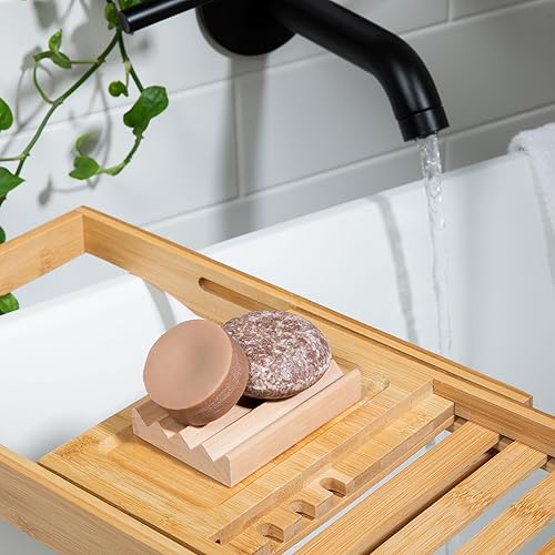 Miniatura 7 de Barra de champú natural de vainilla de coco para cabello seco  pH equilibrado, seguro para el color  Sin SLS, sin plástico, sin crueldad, vegano