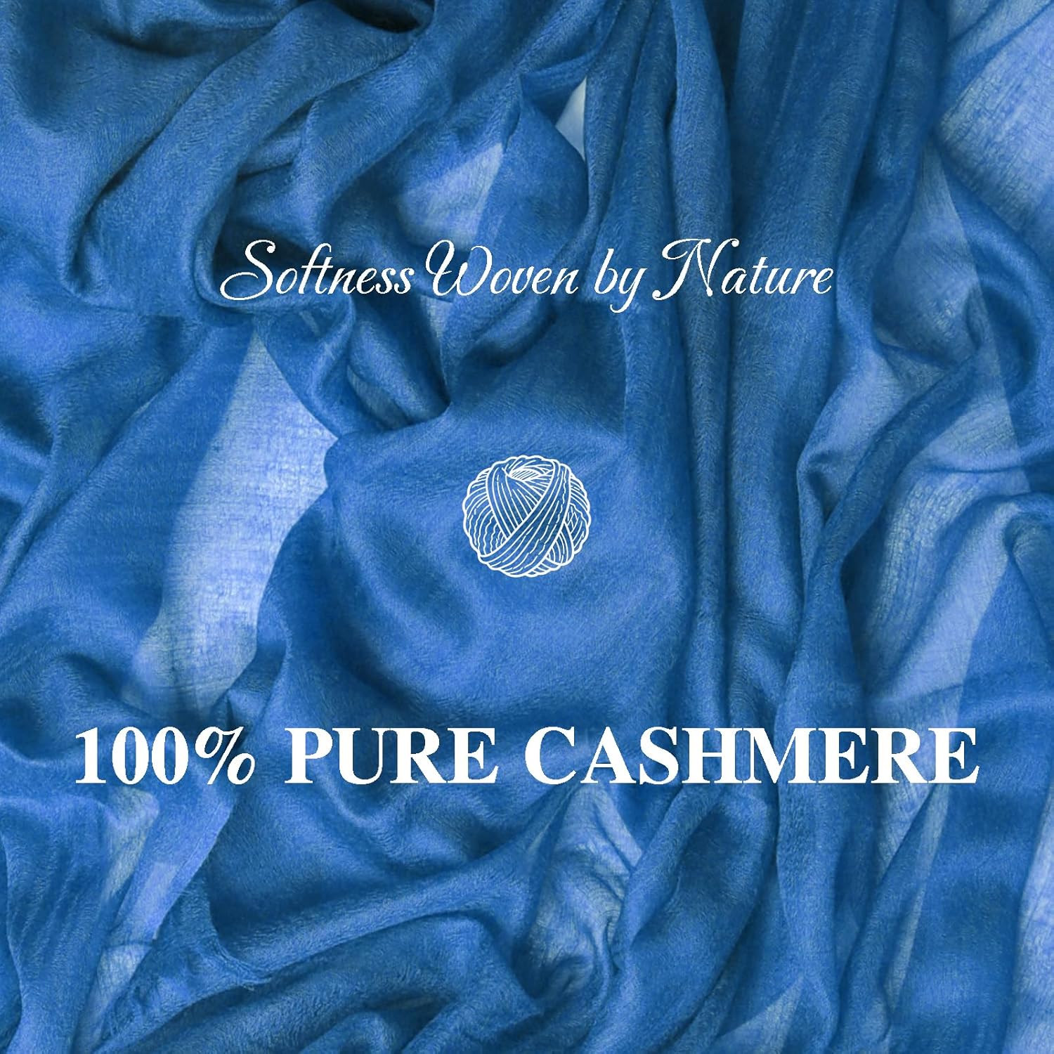 Luxury 100% Cashmere Shawl Wraps for Women, 91''x40'' Featherlight Pashmina Scarf, Travel Wrap for All Seasons - Image 5