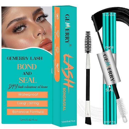 GEMERRY Lash Bond and Seal Waterproof 12ml Lash Cluster Glue