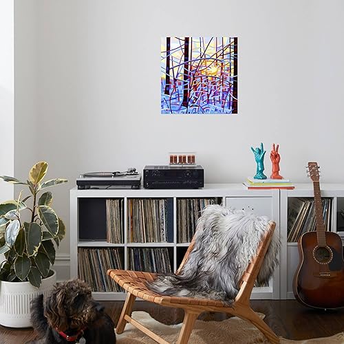 Miniatura 3 de AllPosters Mandy Budan - Impresión giclée para pared, diseño de amanecer, 24 x 24 pulgadas