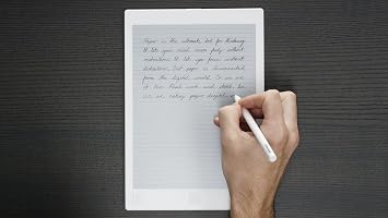 ReMarkable - Paper Tablet - 10.3 Inch Digital Notepad with Low Latency & Glare Free Touch Screen Display Wi-Fi, Written Memo Into Text