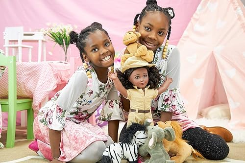 Miniatura 5 de Playtime by Eimmie Ropa de muñeca de 18 pulgadas  Conjunto de accesorios para mascotas  Trajes para muñecas americanas, generadoras y similares de