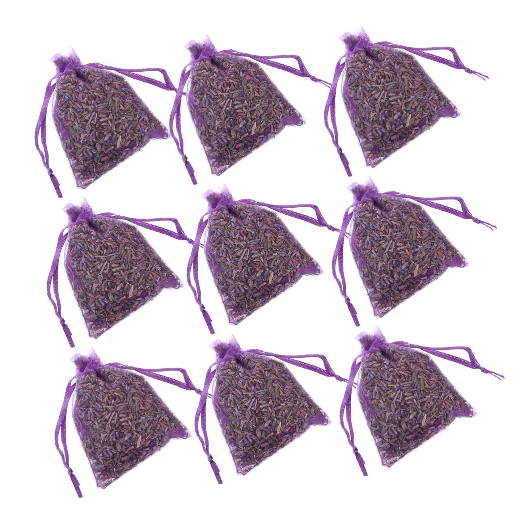 Alipis 3 Set Bustina di Lavanda Bustine Profumate per Guardaroba Profumato Nebbia Cuscino Lavanda e di Profumo di per Le Donne Essiccata Maglia 12 Pezzi * 3