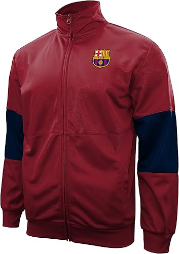 Icon Sports FC Barcelona - Chaqueta oficial para hombre