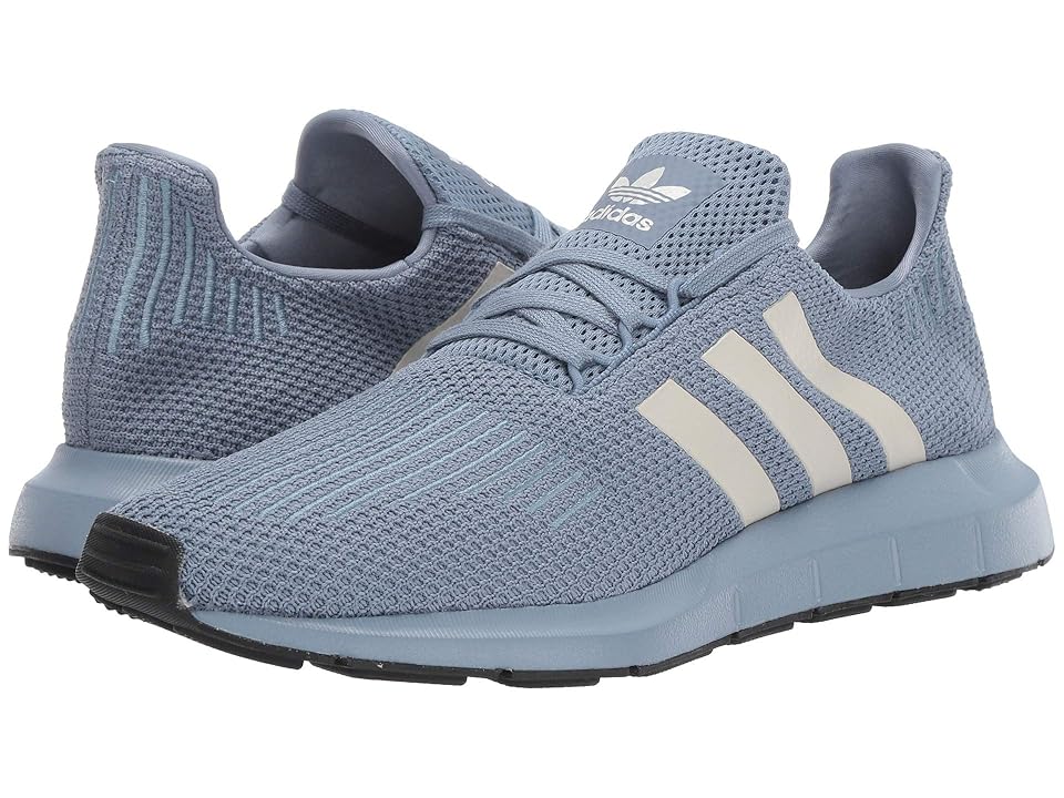 

adidas Originals Swift Run (Raw Grey/Chalk Pearl/Core Black) Men's Shoes, Blue