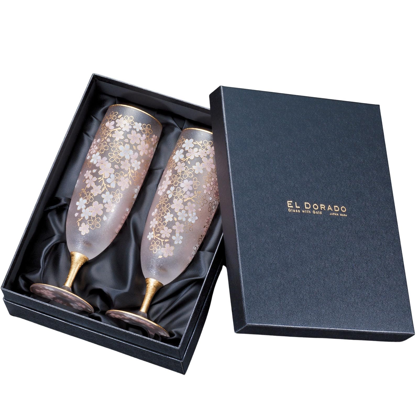 Amazon.co.jp: アデリア(ADERIA) ビールグラス SAKURA BEER PAIR SET 