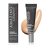 AmazingCosmetics Amazing Concealer, multipurpose full coverage concealer, 0.2 Oz, Medium Beige