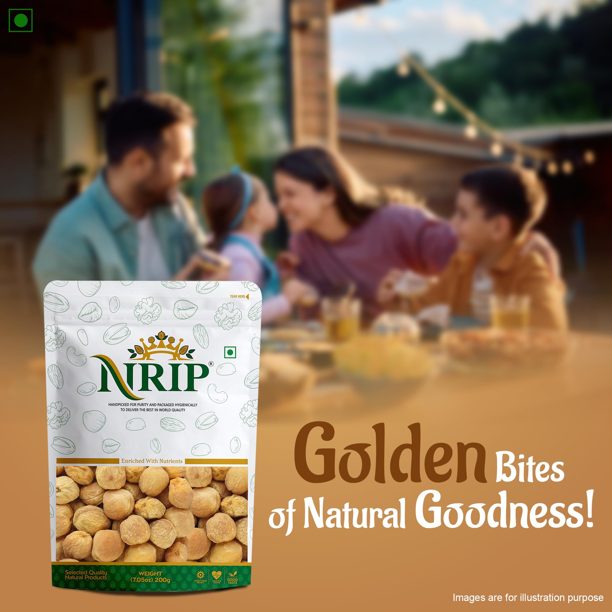 NRIP Apricot Dried (Khumani) 200 Gm - Image 7 thumbnail