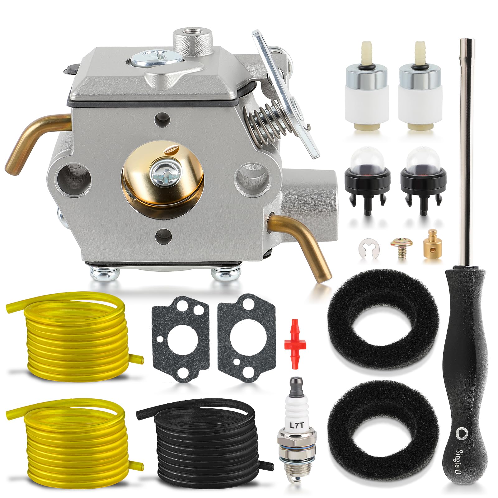 753-04333 Carburetor Air Fuel Filter Kit For Ryobi 410R 600R