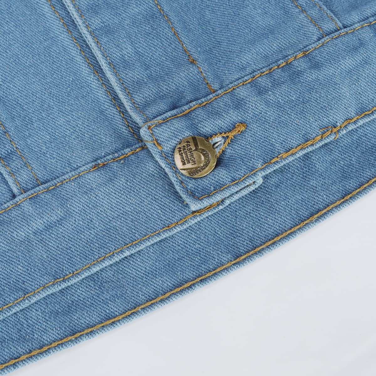 YOUTHUP Gilet Homme en Jeans à Capuche Amovible, Gilet en jeans Vintage déchiré Biker Gilet, Veste en Jean Homme Sans Manches, Gilet Jean Cowboy