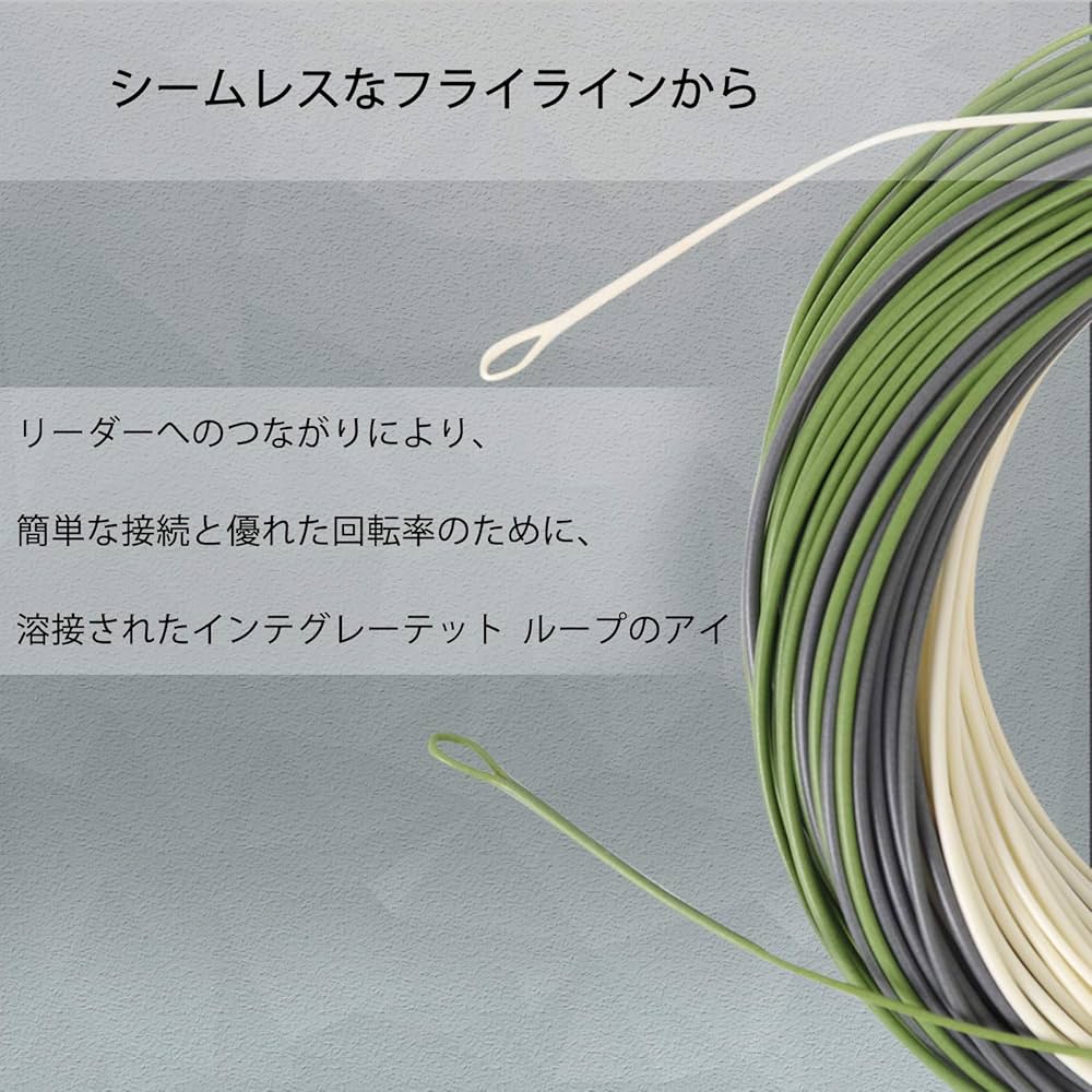 Amazon | M MAXIMUMCATCH Troutlite DT フライライン ダブル