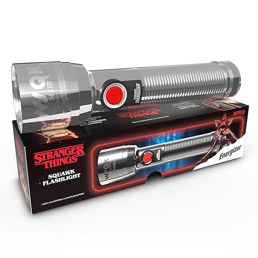 Stranger Things Demogorgon Hunting LED Flashlight By Energizer, Limited , Vintage , Collector’s Edition (Batteries Included)
