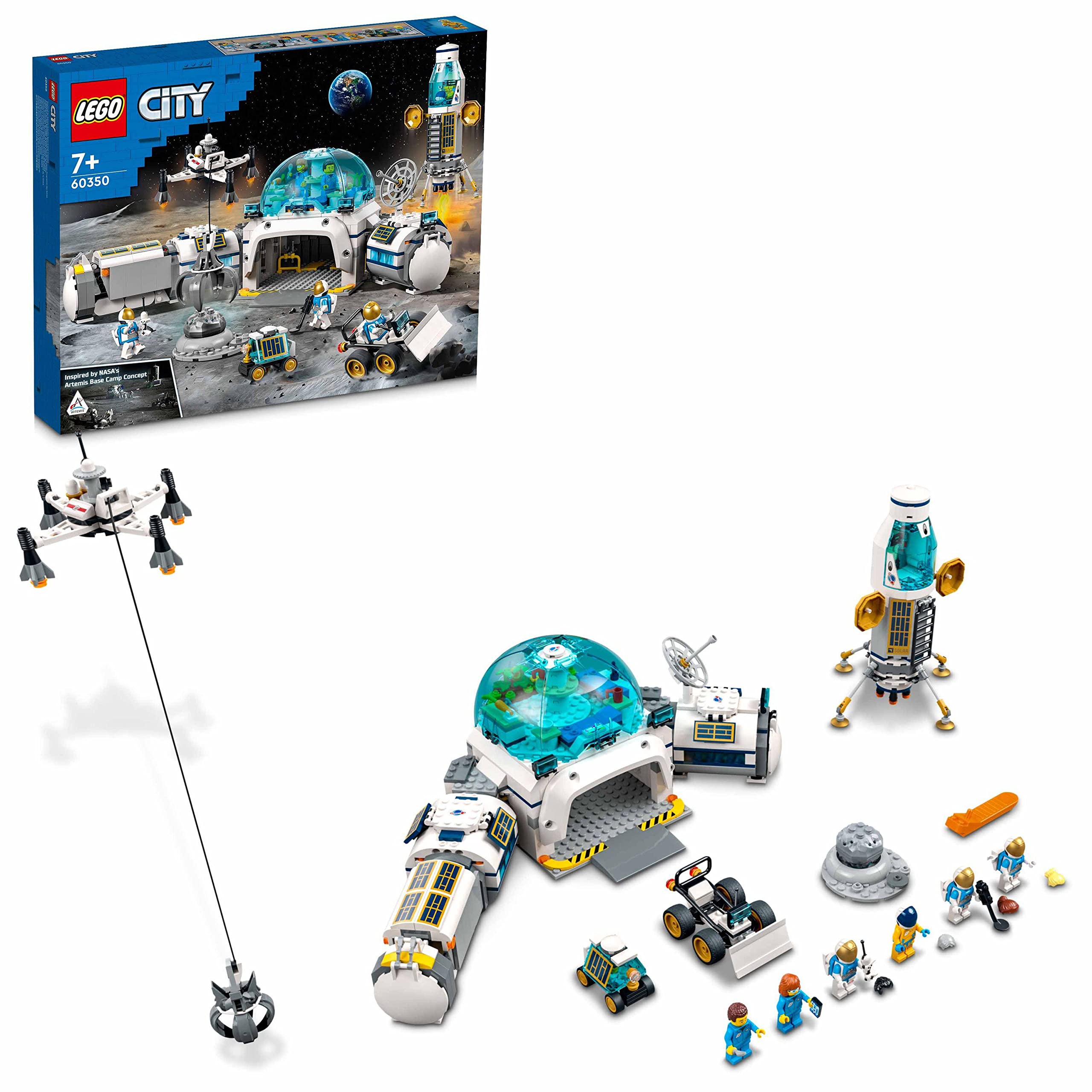 Moon Lego City Space Station Set Lego 60350 City Lunar Research