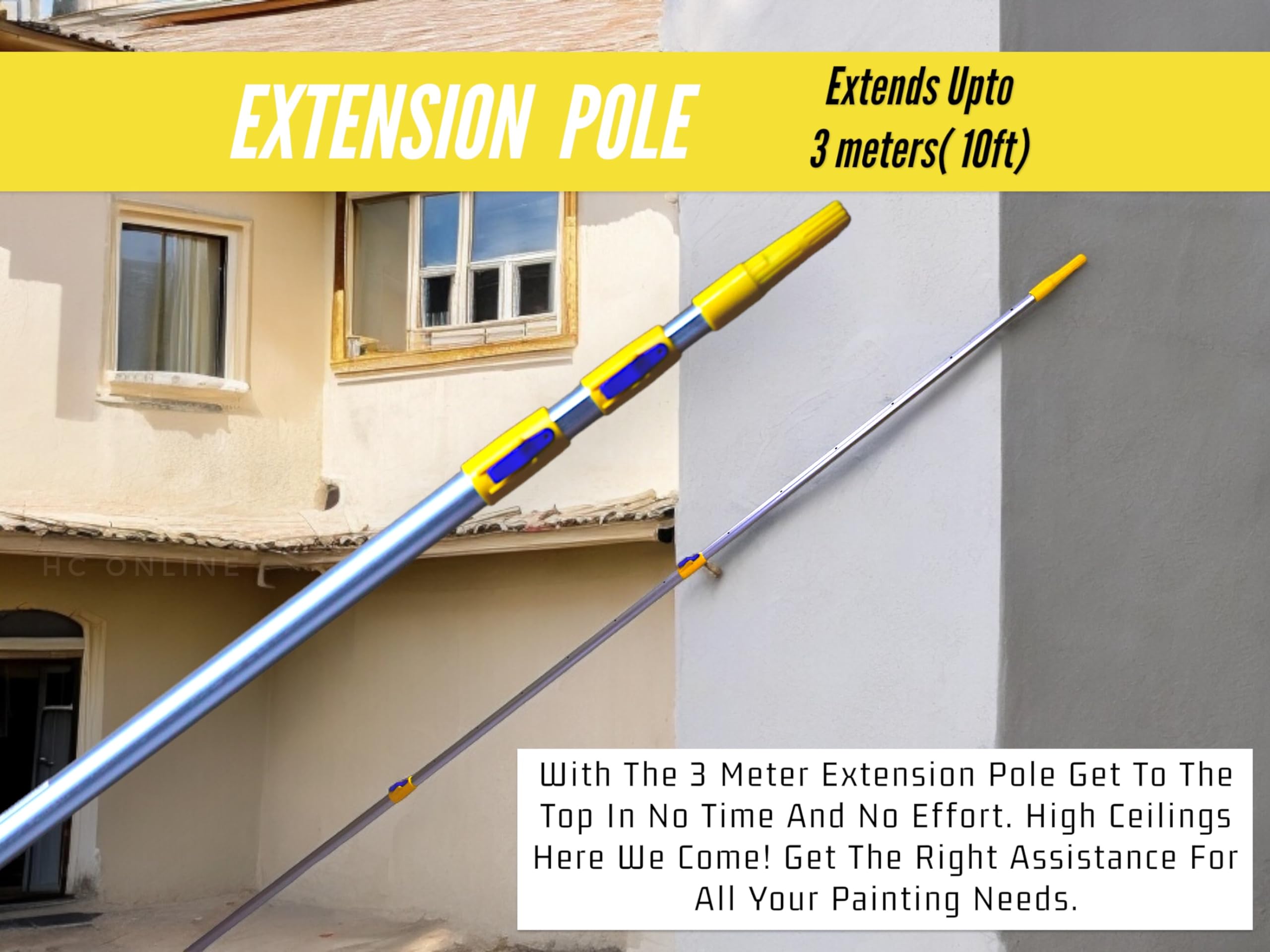 Asian Paints Trucare Extension Pole - 3m -7