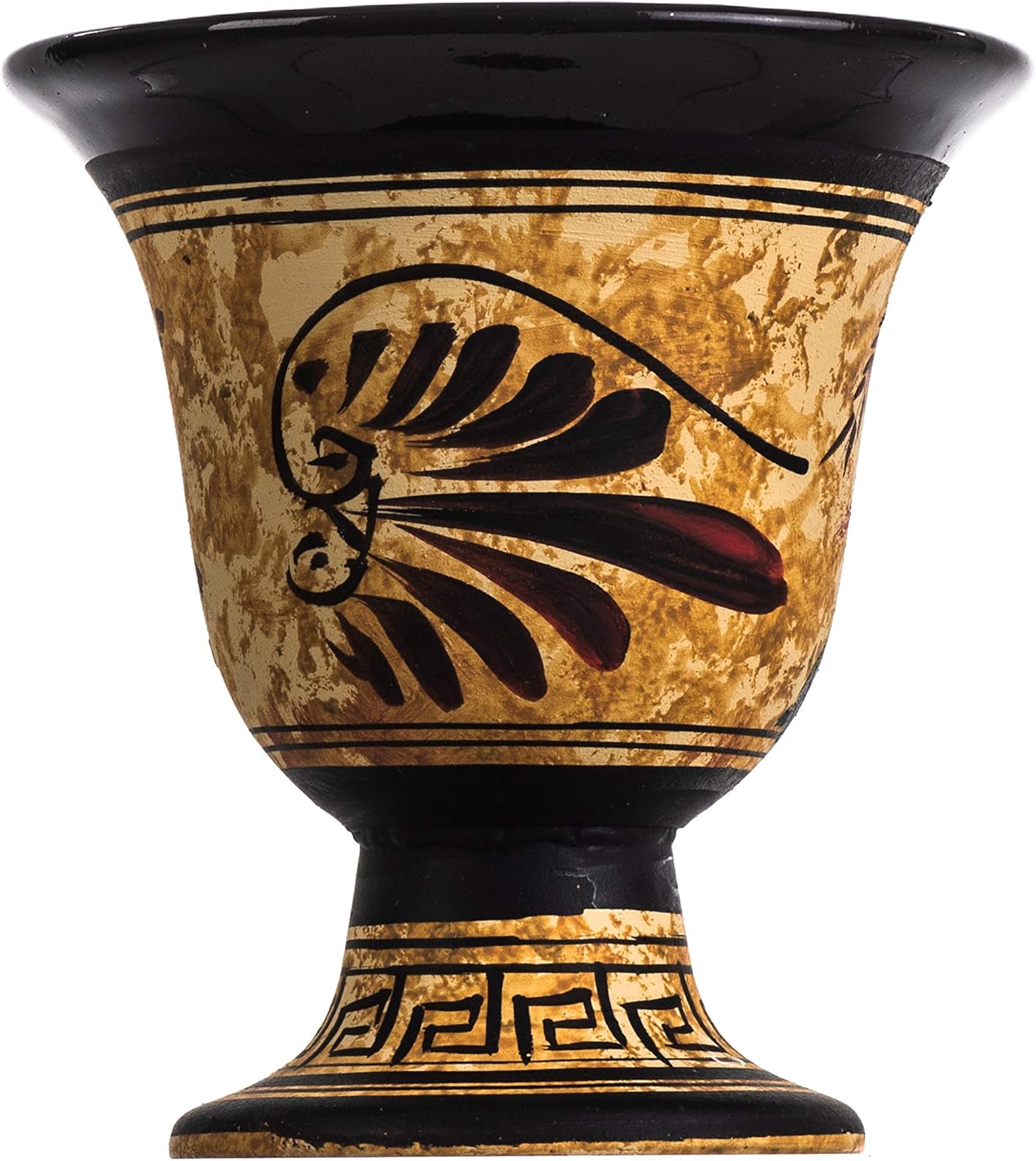 Pythagoras Cup of Justice Pythagorean Fair Mug Ancient Greek God Zeus Hand Painted Ceramic Usable