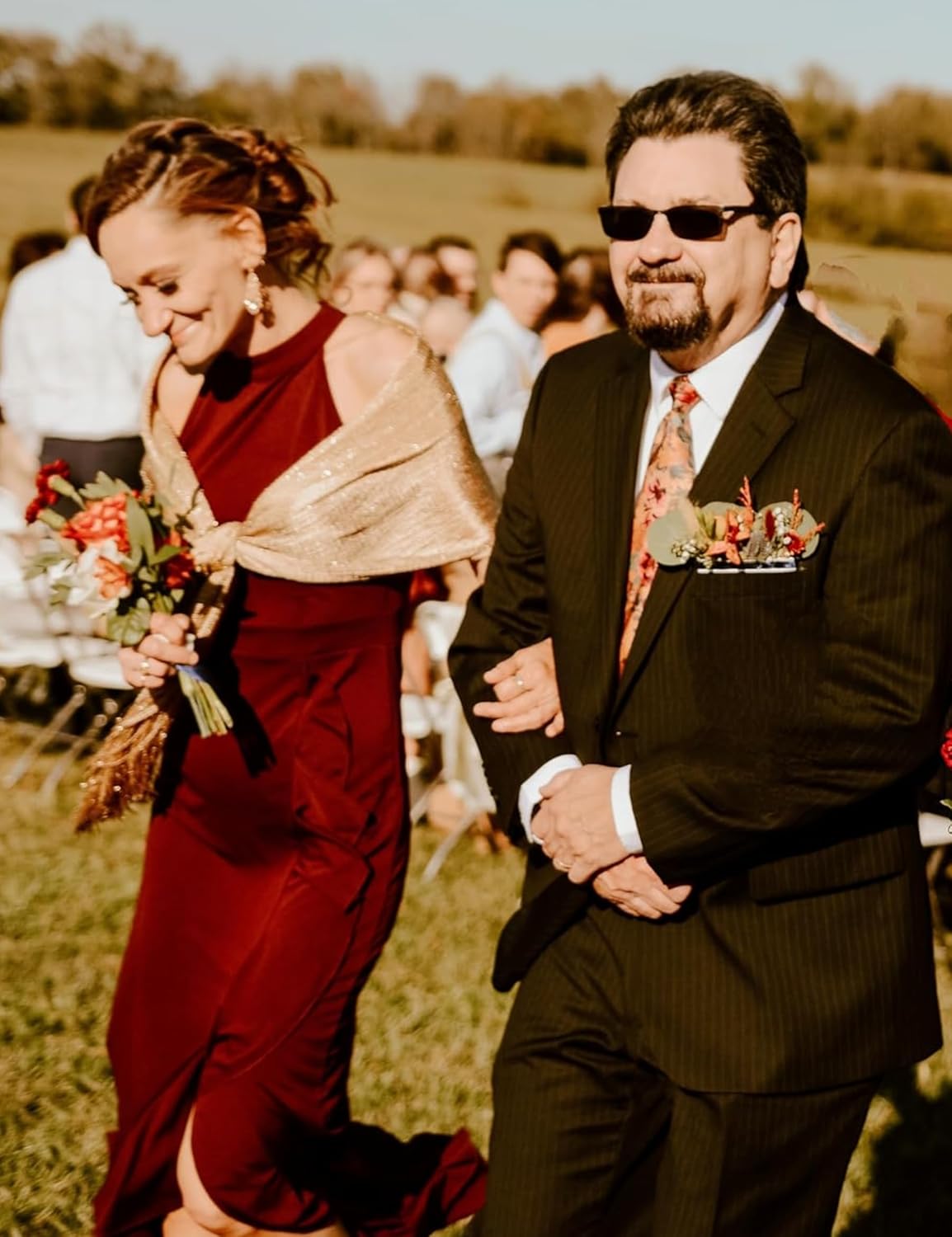 Rheane Shawls and Wraps for Evening Dress, Sparkle Shawls for Women with Buckle - Elegant Wedding Party Formal Shoulder Wrap - Image 3