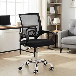 Cadeira Diretor Escritório Giratória com Altura Ajustáve