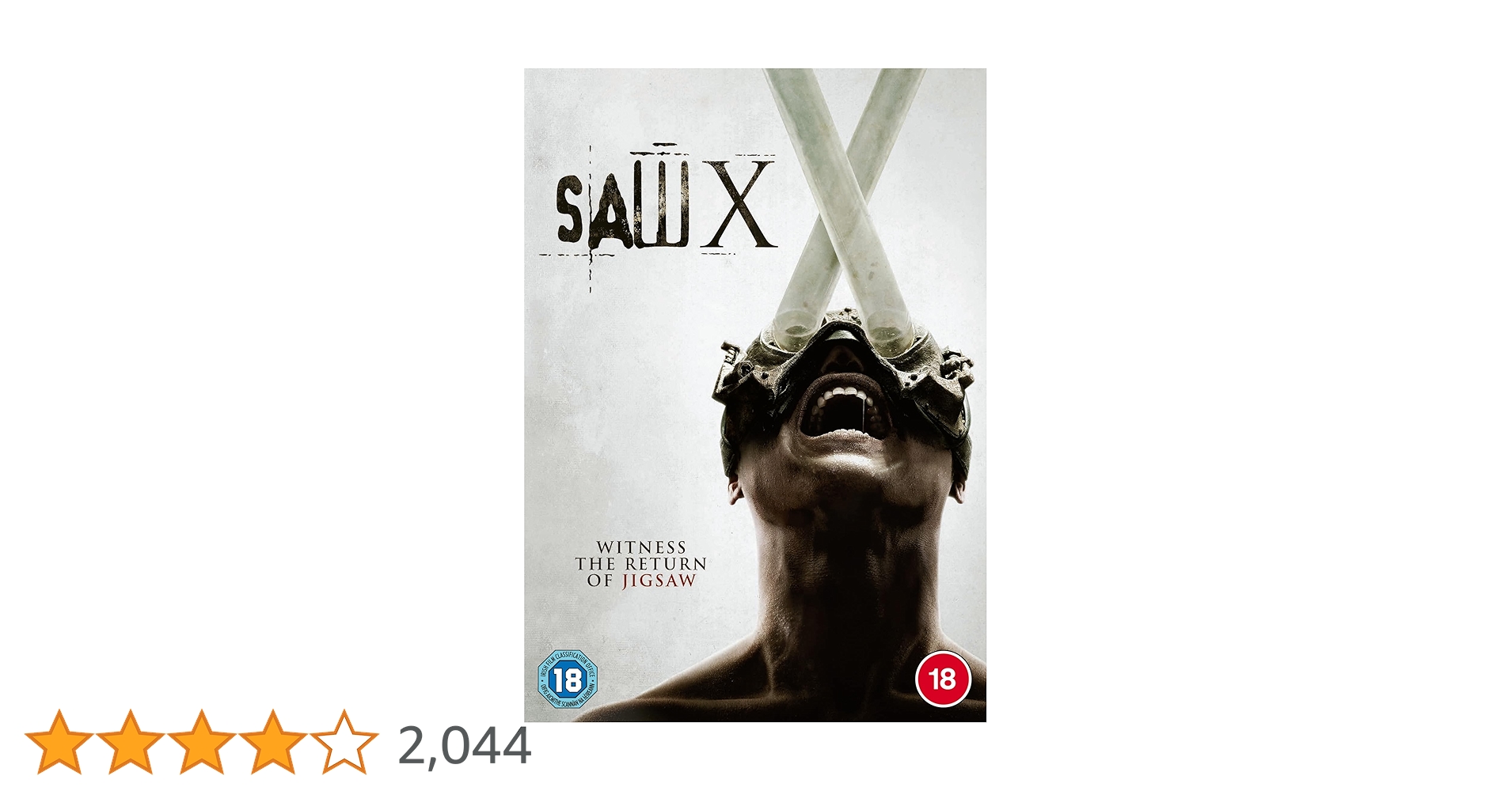 Amazon.co.jp: Saw X [DVD] : DVD