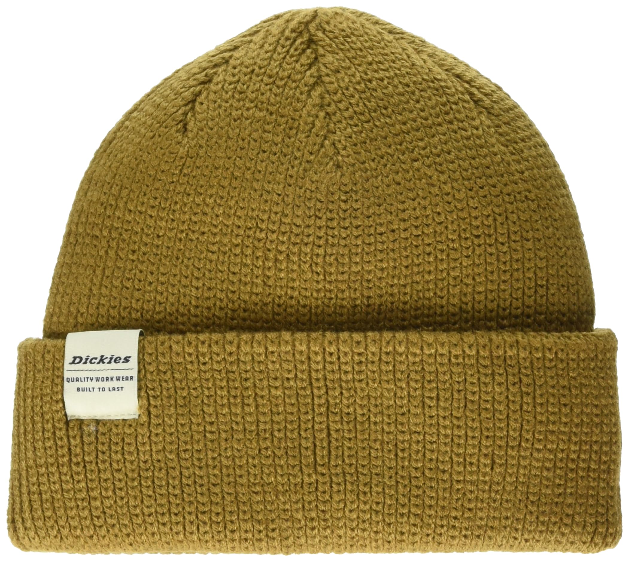 Dickies Męska gruba dzianinowa czapka beanie, brązowa, jeden rozmiar, Brązowy, Rozmiar uniwersalny