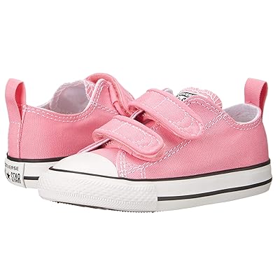 Converse Kids Chuck Taylor(r) 2V Ox (Infant/Toddler) Girls Shoes Pink