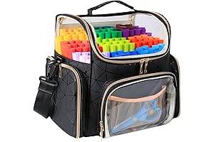 Marker Organizer Case with Dividers: Your Art Arsenal's Best Keeper