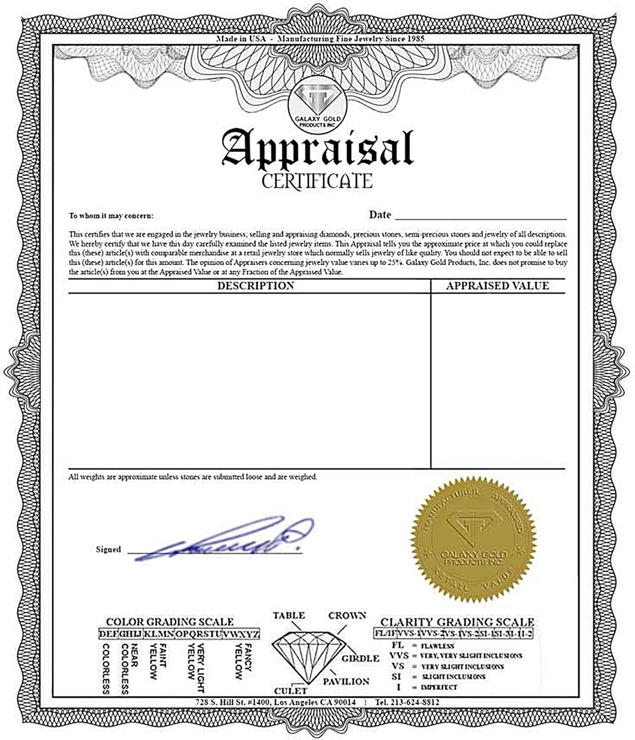 Galaxy Gold GG 14k Yellow, White, Rose Gold Ring with Natural Diamonds and Tanzanite - Image 5