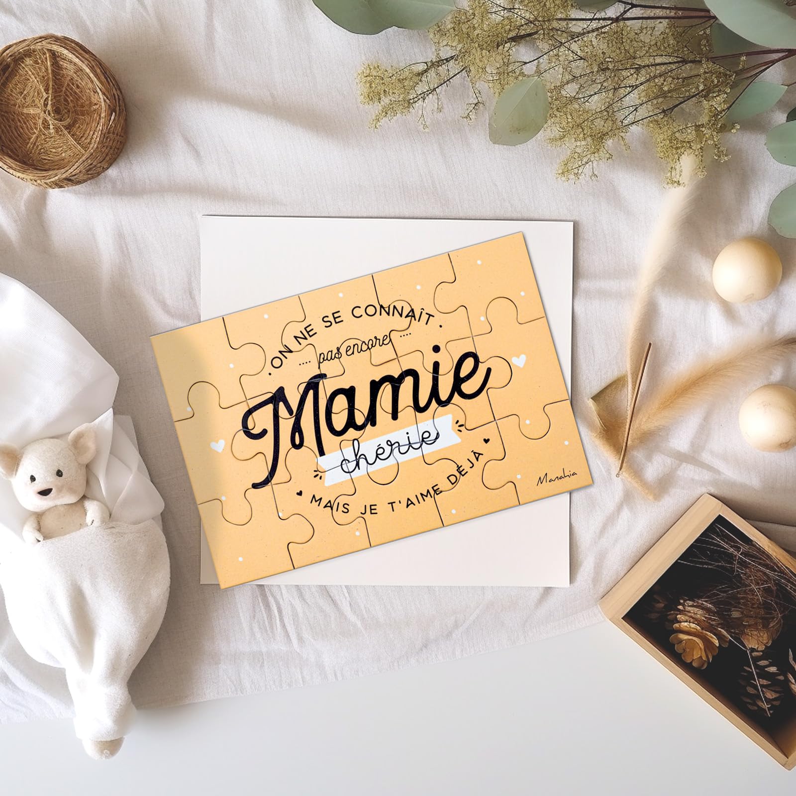 Carte à gratter - Tu vas être mamie - Annonce naissance