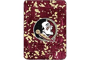 Everything Comfy College Covers - Florida State Seminoles Soft and Warm Raschel Throw Blanket