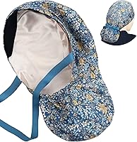 Vista 29 de ABAMERICA Scrub Caps for Women Surgical Caps Nurse Hat Functional Ponytail Holder for Long Hair Single or Satin-Lined