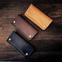 トラッカーウォレット 栃木レザー 日本製 本革 長財布 メンズ 二つ折り Amazon | トラッカーウォレット ロング 栃木レザー 日本製 本革