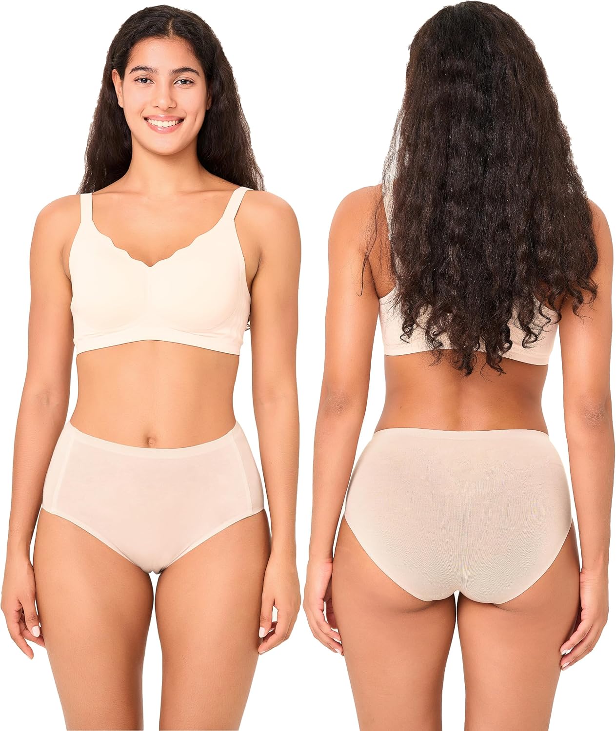 BAMBOO COOL Women's Underwear Soft Panties for Women Full Coverage Ladies Underpants Full Coverage Briefs,6 Pack - Image 6