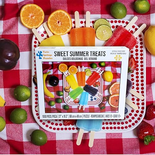 Miniatura 3 de Sweet Summer Treats - Rompecabezas de 1000 piezas de paletas y frutas Twin Springs