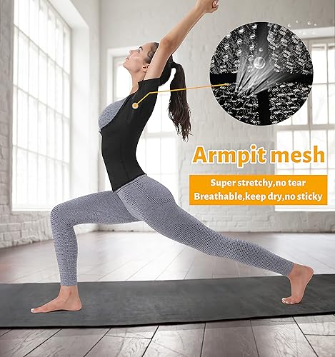 Miniatura 9 de Chaleco de sauna para mujer, camiseta sin mangas, con cremallera, de compresión, para entrenamiento de cintura